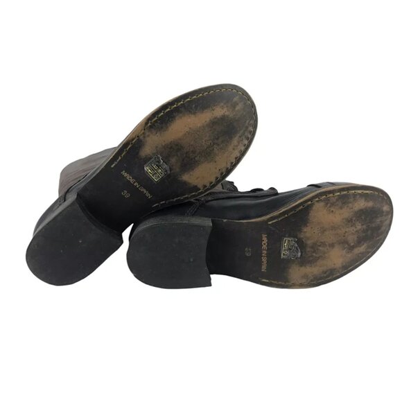 Aldo Womens Brown Round Toe Zipper Knee High Riding Style Boots Size US‎ 8.5 - Picture 6 of 10